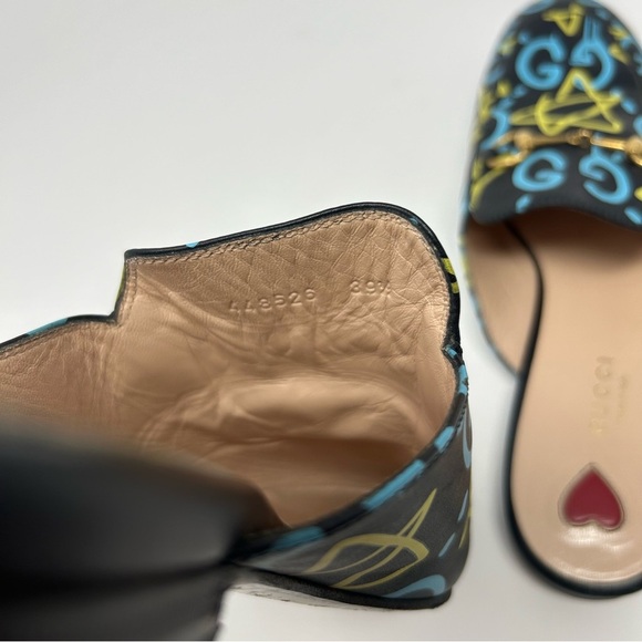 Gucci Ghost Princetown Horsebit Mules EU 39.5 - Picture 7 of 12